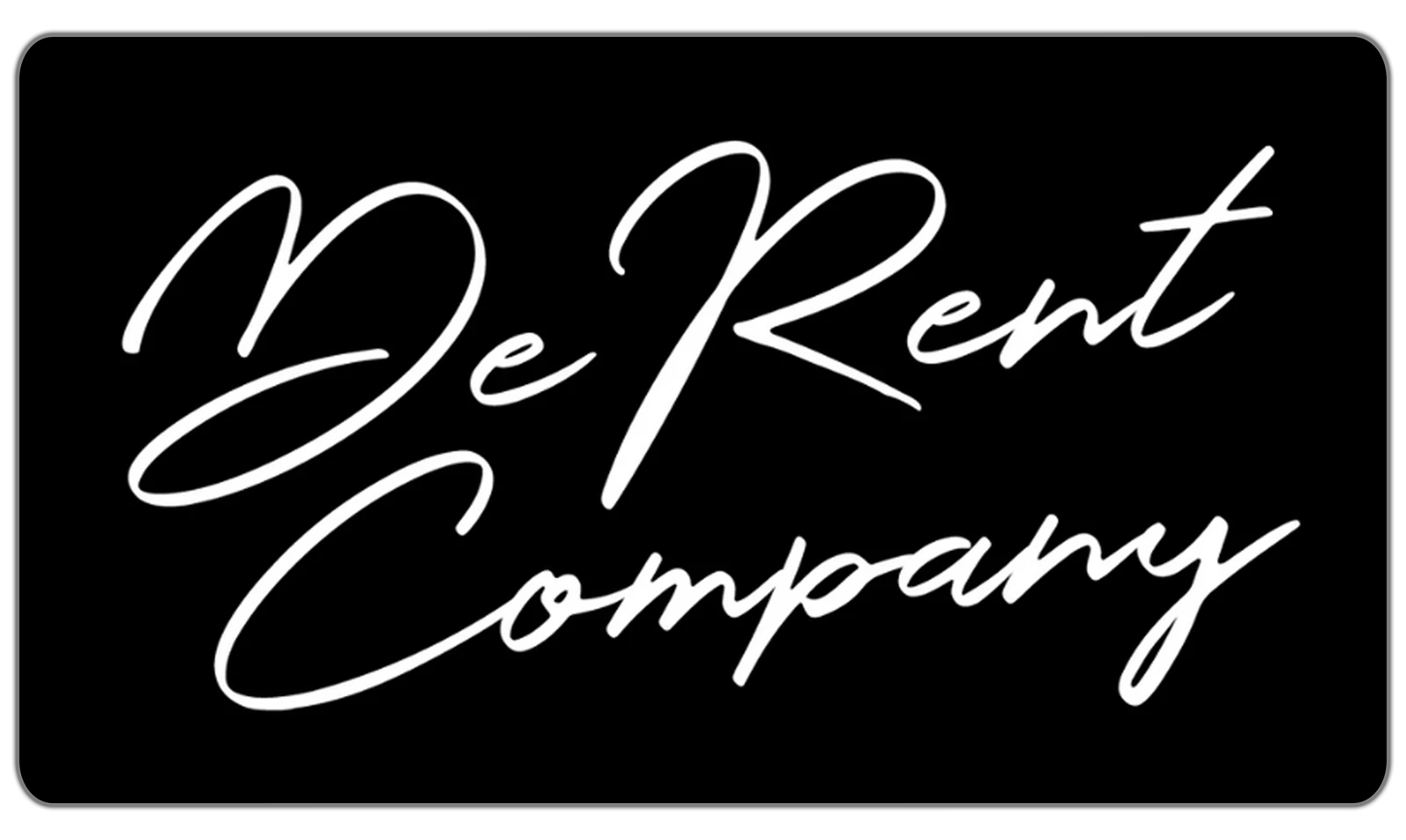 DE RENT COMPANY